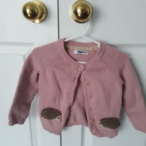 Hedgehog cardigan by Baby Boden